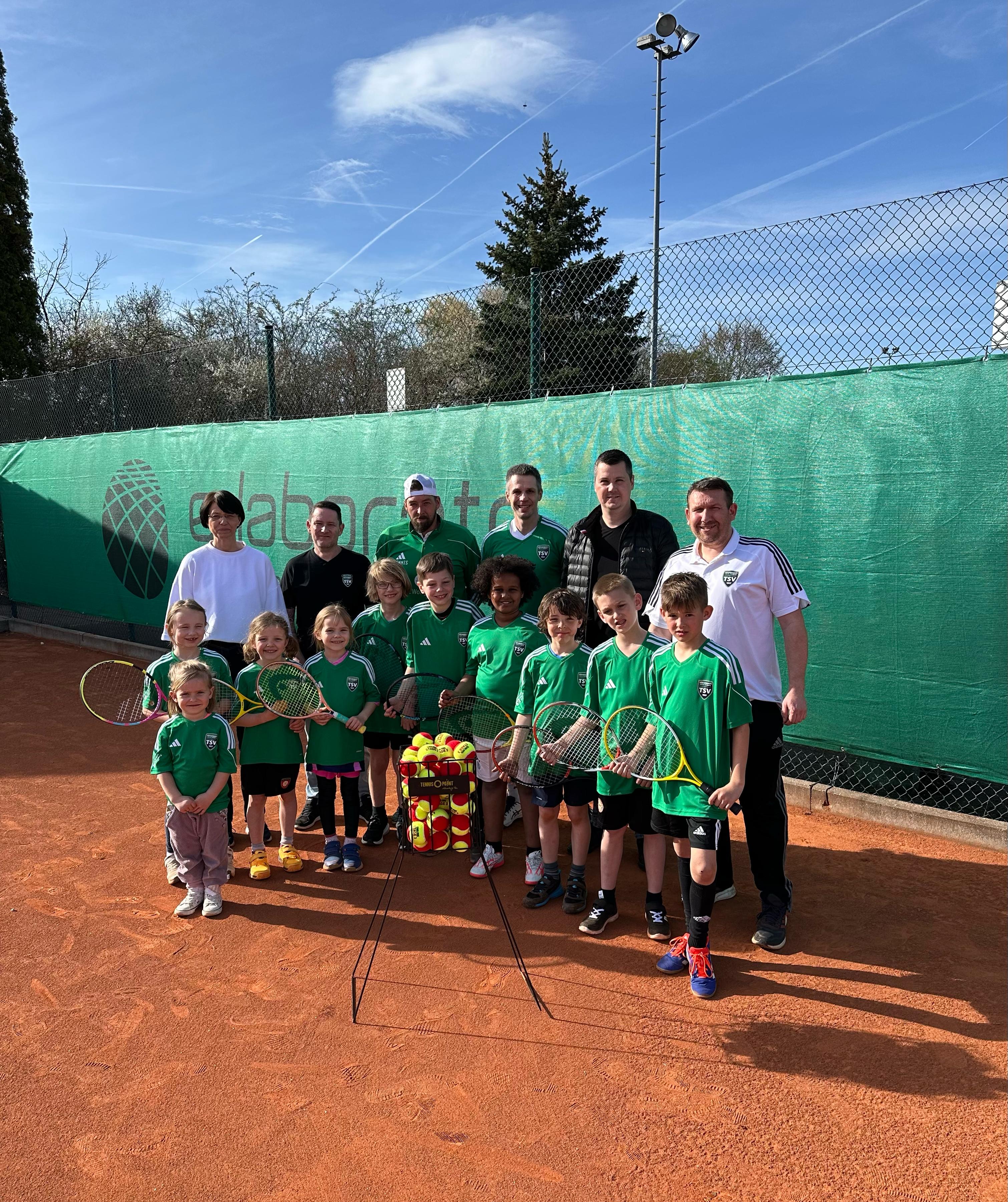 Tennistraining Kinder und Jugend